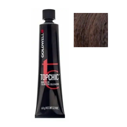 Стойкая профессиональная краска для волос - Goldwell Topchic Hair Color Coloration 5BC